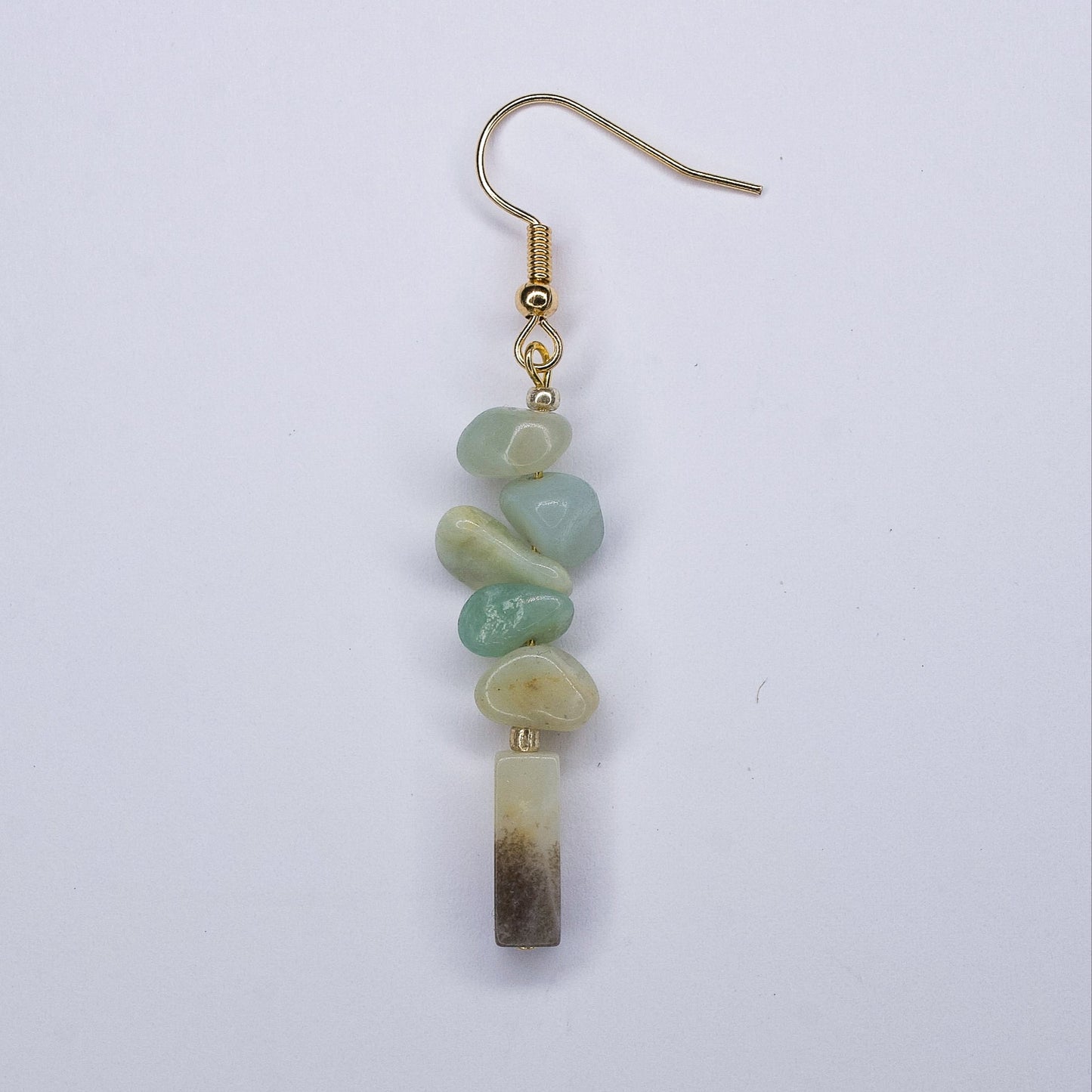 BOUCLES D'OREILLES ORA - AMAZONITE