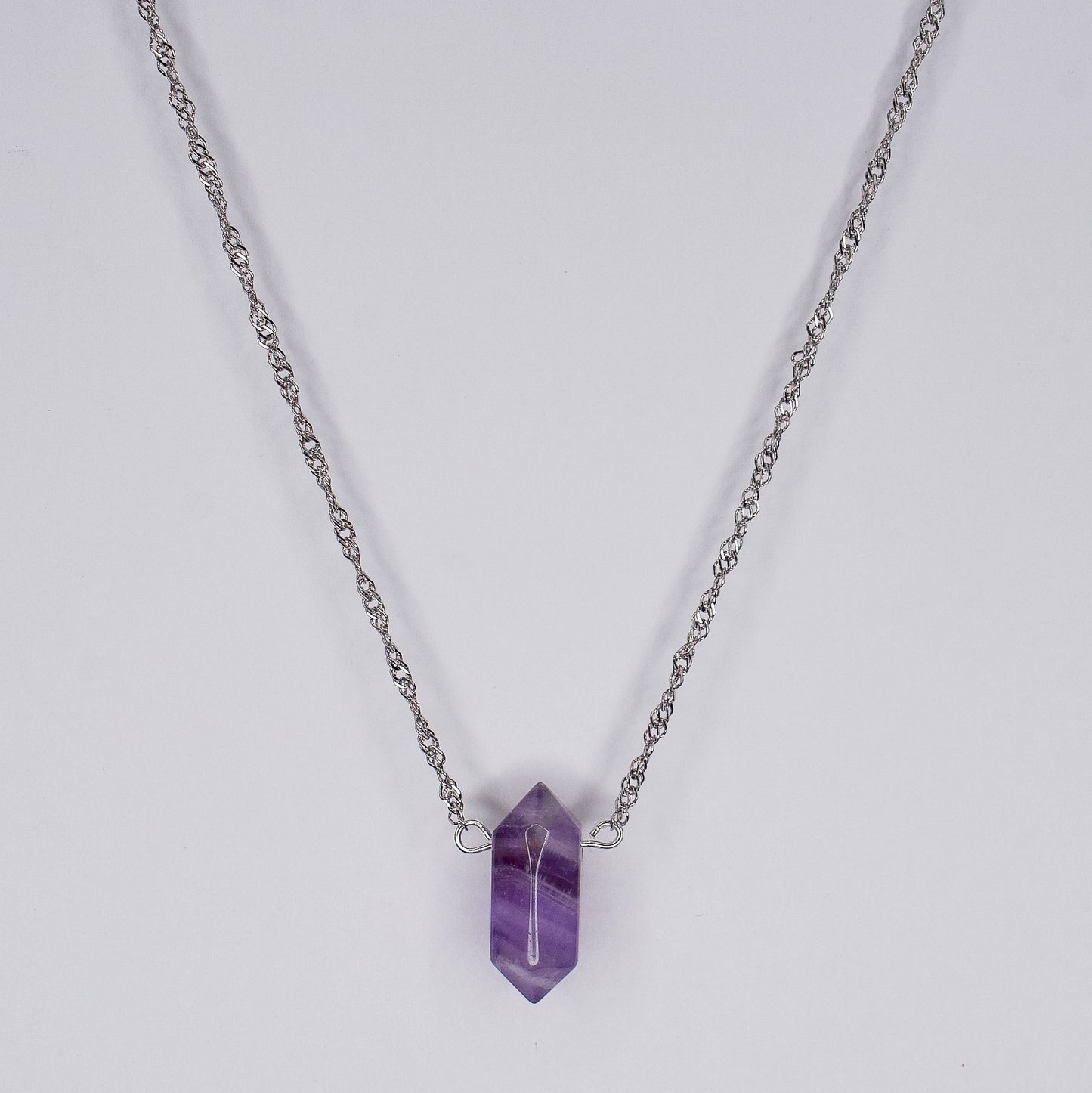 COLLIER ATLAS - AMETHYSTE