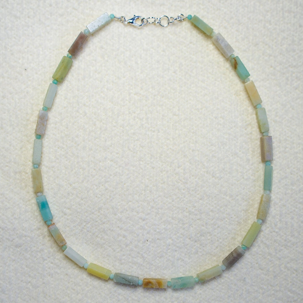 COLLIER AVI - AMAZONITE