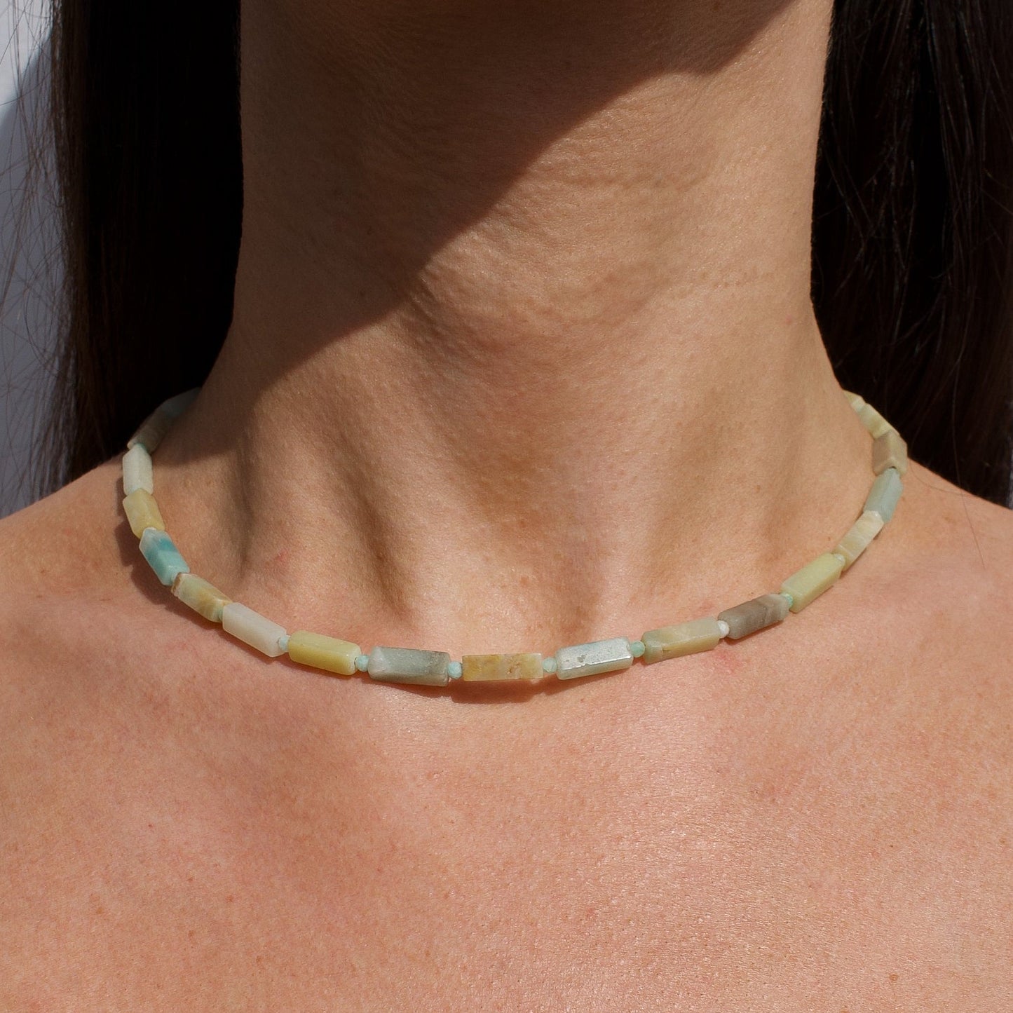 COLLIER AVI - AMAZONITE