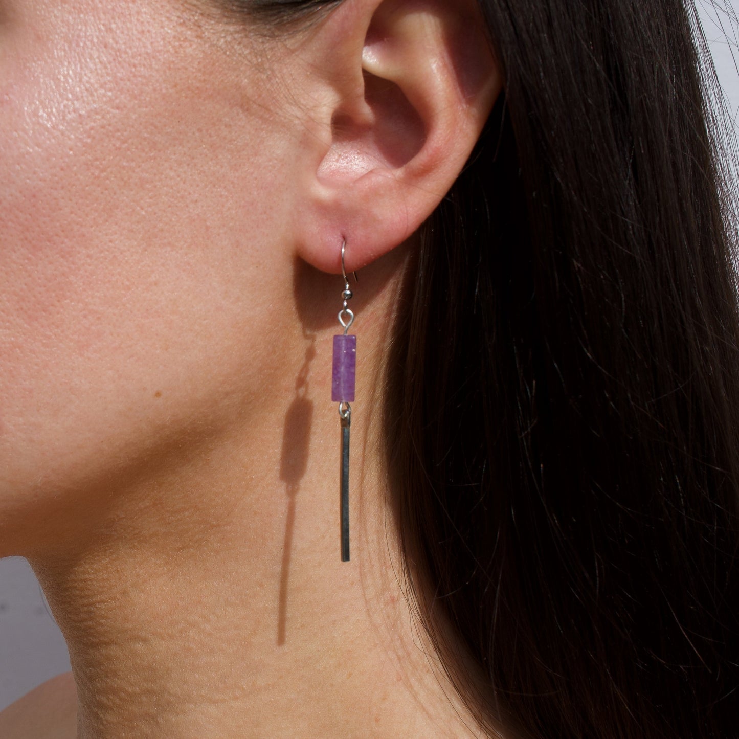 BOUCLES D'OREILLES VILÏA - AMETHYSTE