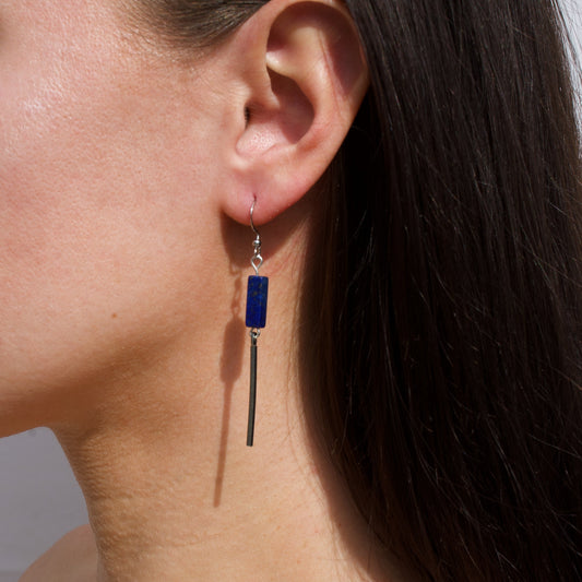 BOUCLES D'OREILLES VILÏA - LAPIS LAZULI