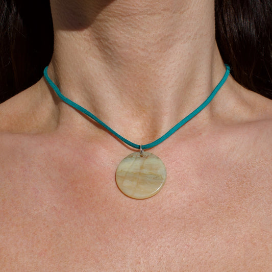 COLLIER MIA - AMAZONITE