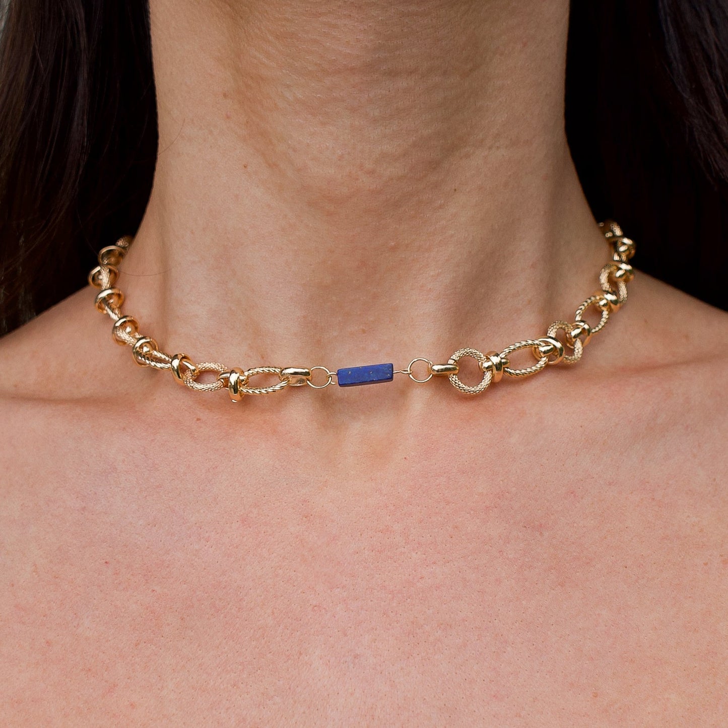 Collier Lys Lapis Lazuli