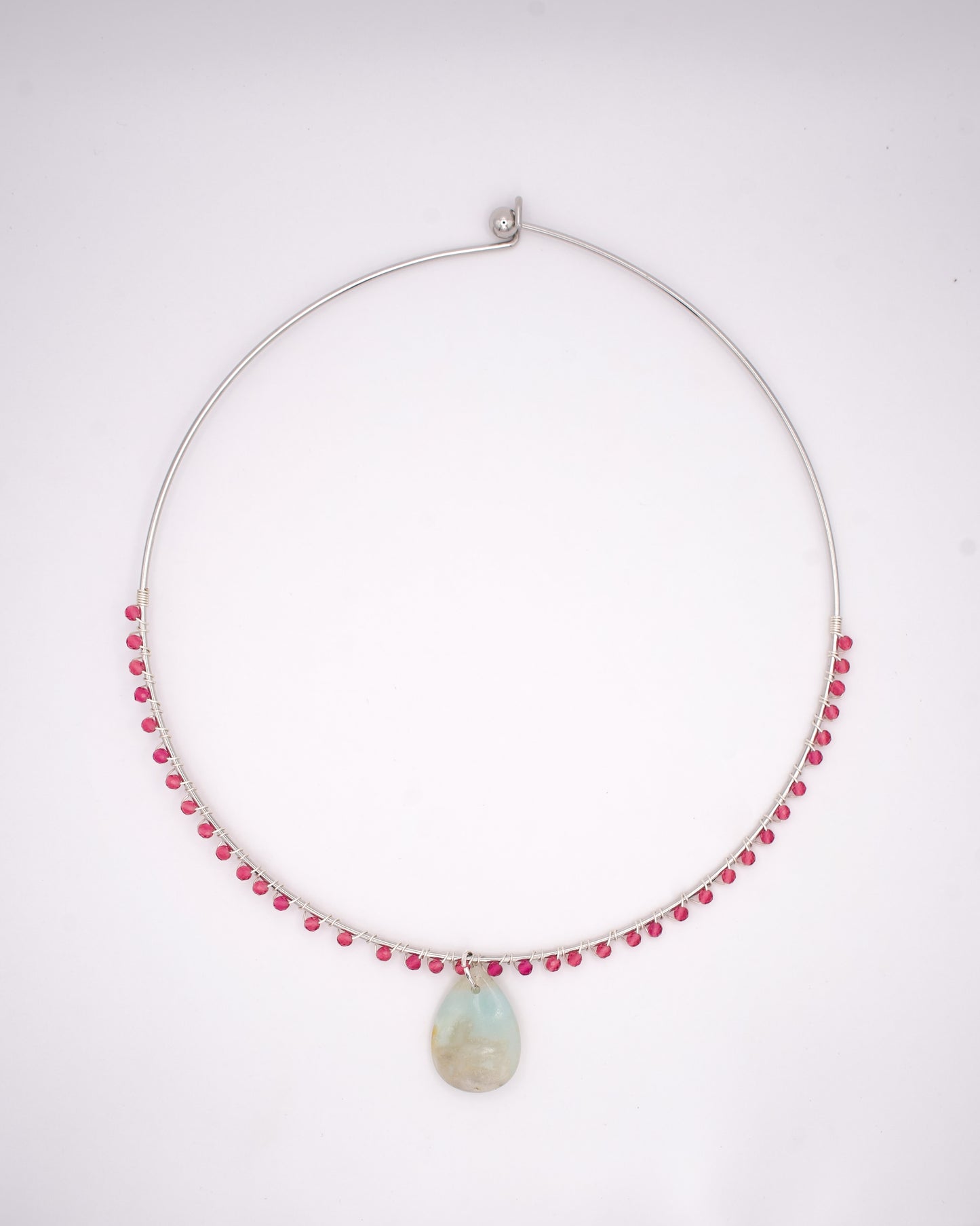 COLLIER LIV - AMAZONITE