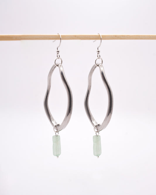 BOUCLES D'OREILLES ATHENA - AVENTURINE