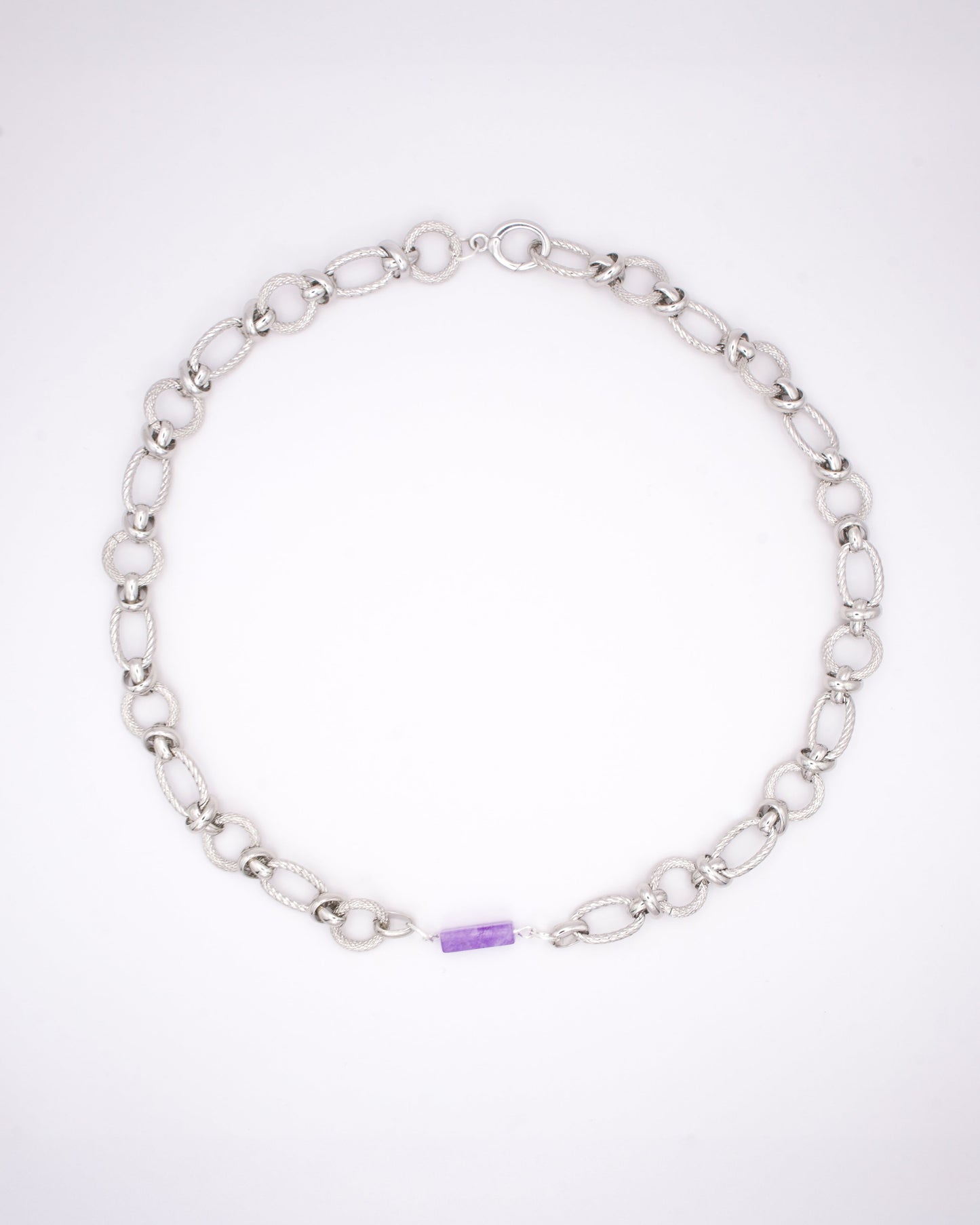 Collier Lys Amethyste