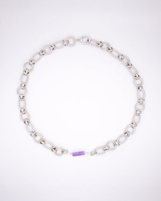 Collier Lys Amethyste